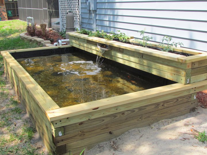 Fabriquer un bassin hors sol en bois