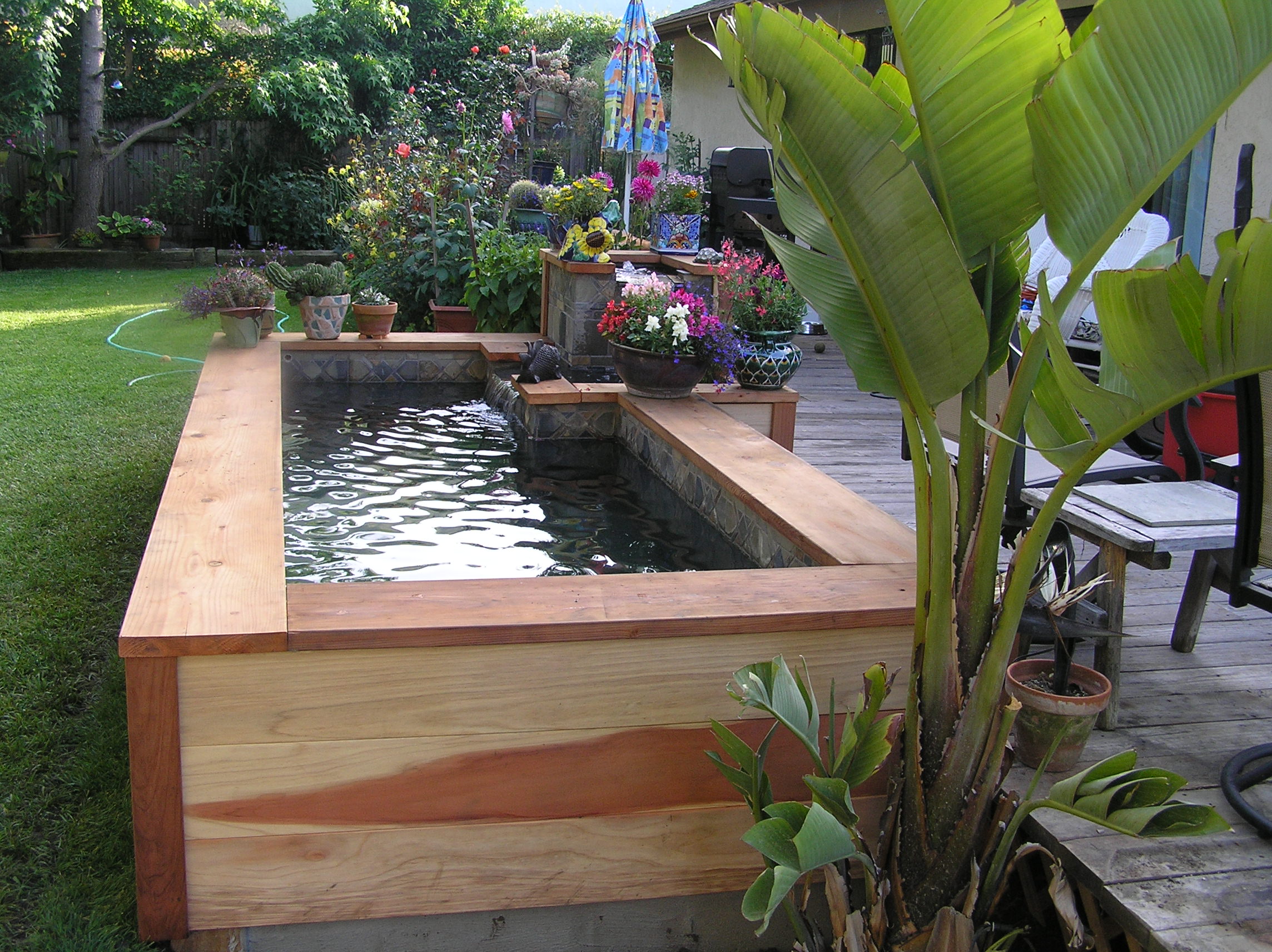 Construire un bassin de jardin